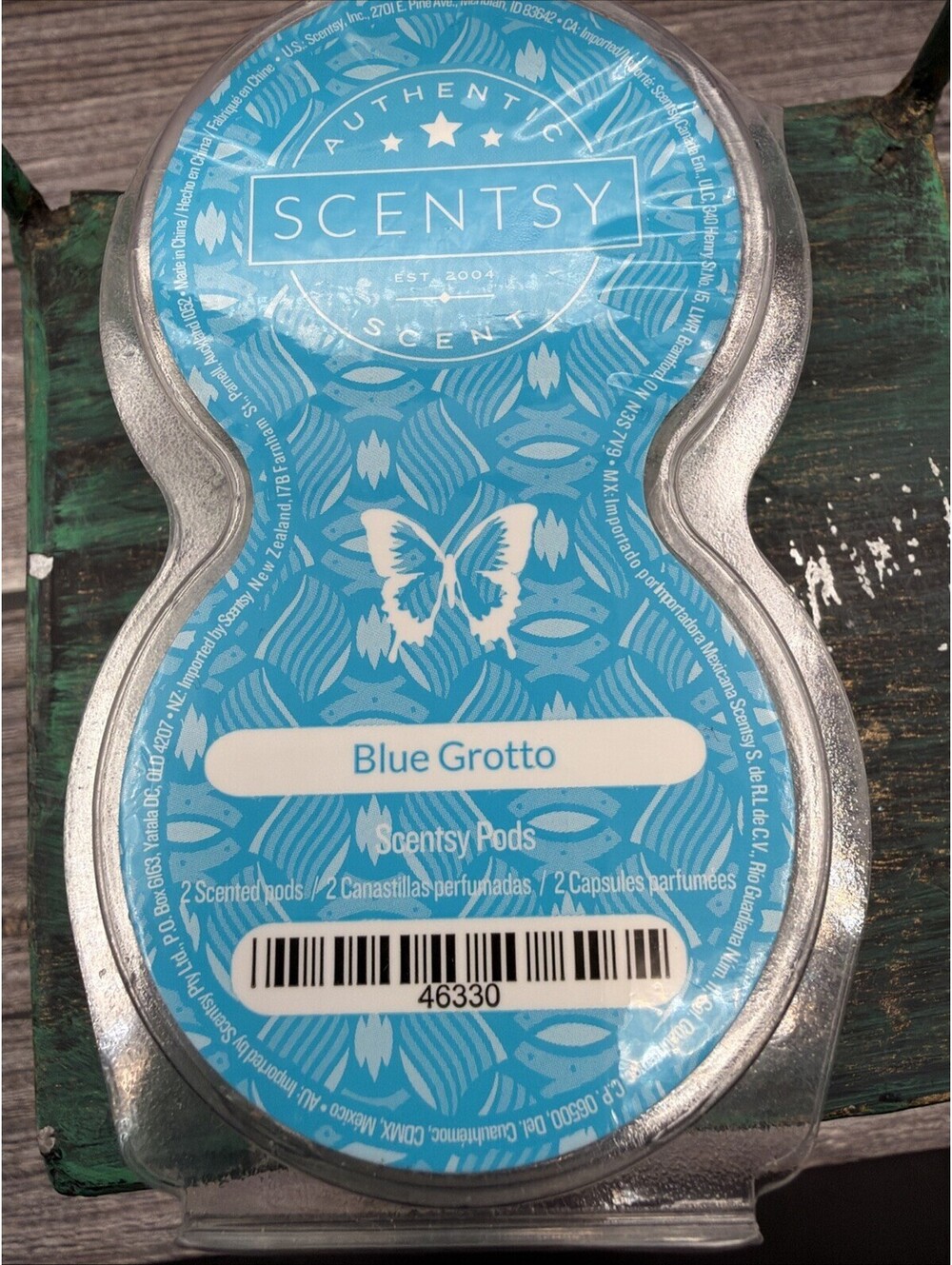 Scentsy pods Blue Grotto. Fragrance Filler New